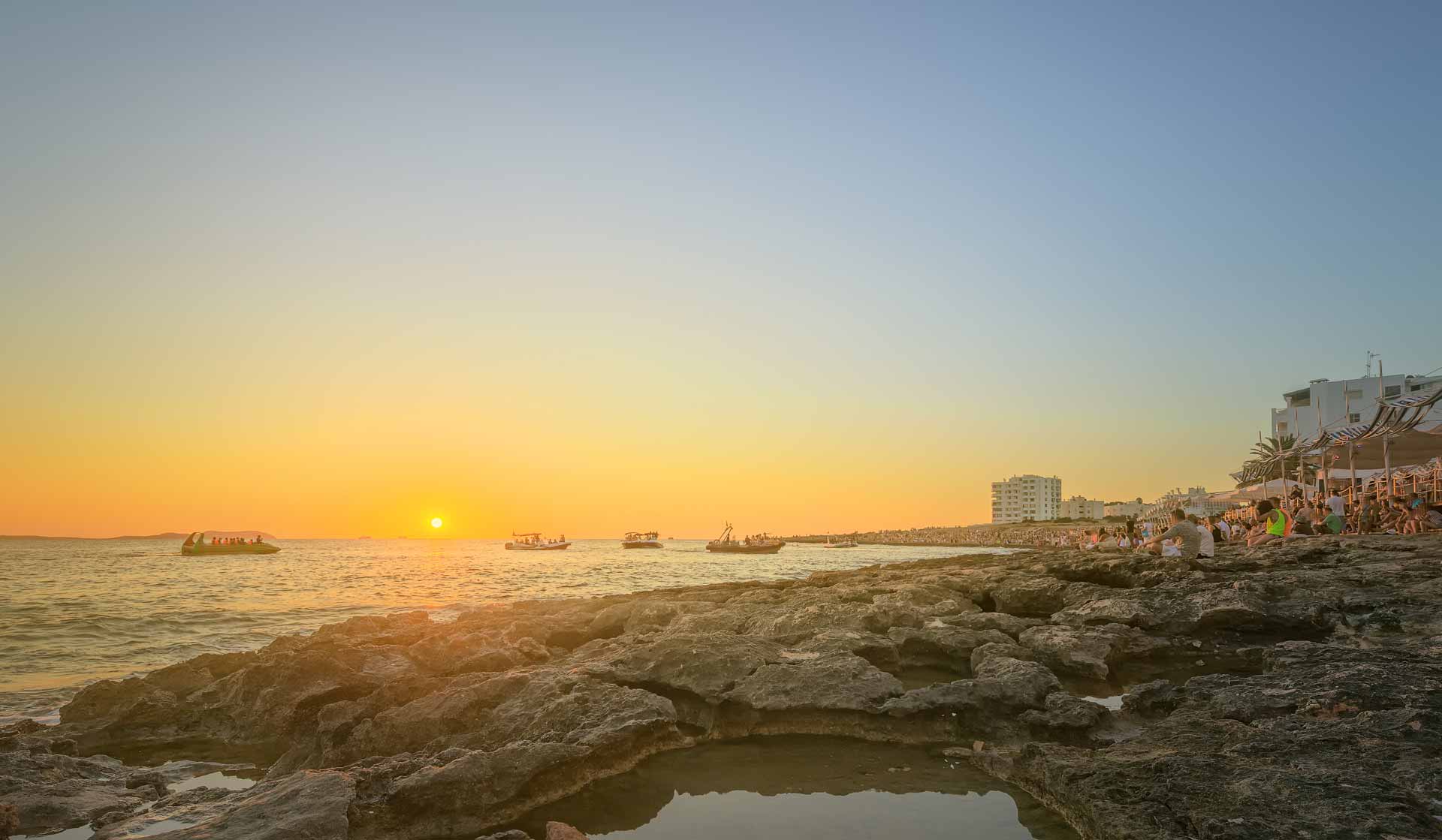 Ibiza Beach Sunset